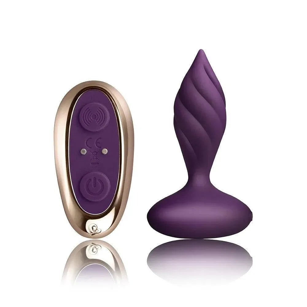 Rocks Off Petite Sensations Desire Butt Plug Purple - Rapture Works