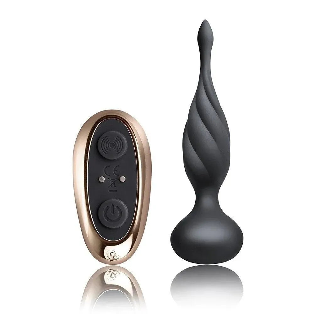 Rocks Off Petite Sensations Discover Butt Plug Black - Rapture Works