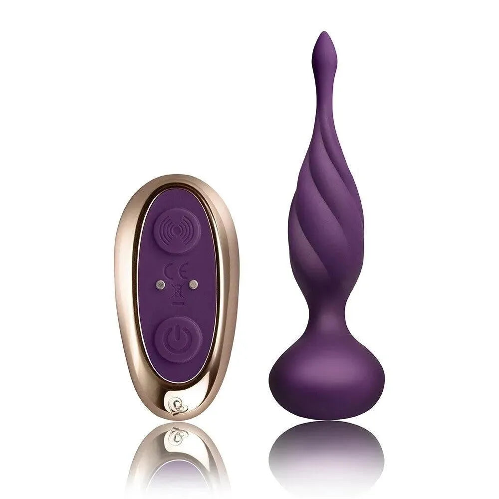 Rocks Off Petite Sensations Discover Butt Plug Purple - Rapture Works