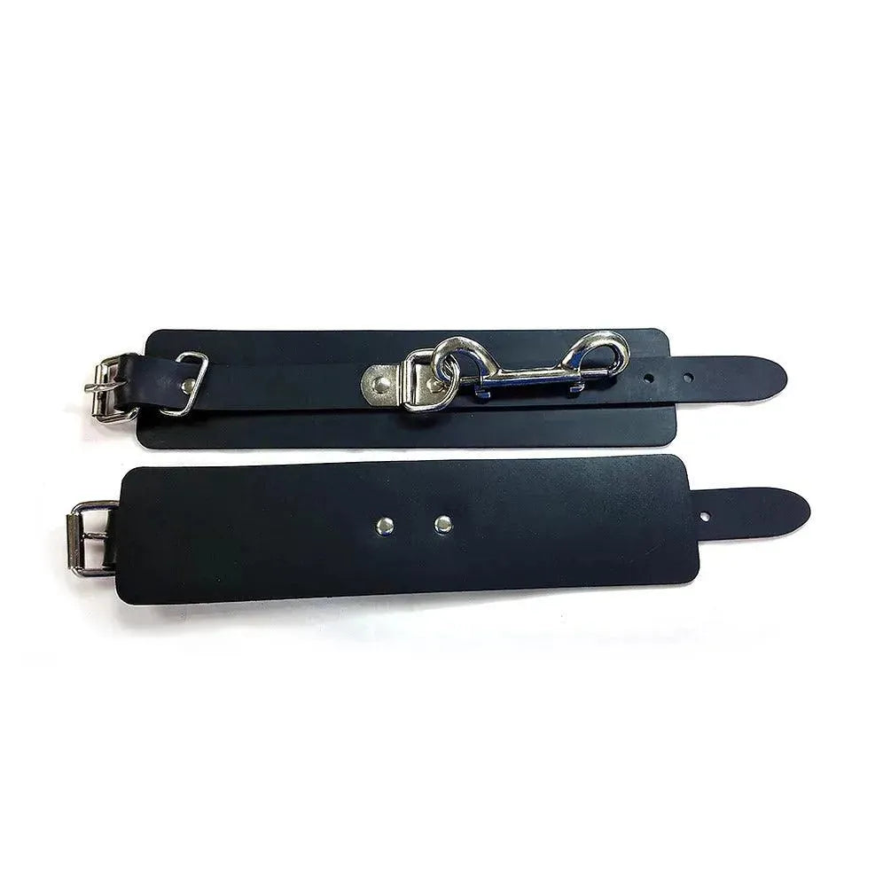 Rouge Garments Black Rubber Wrist Cuffs - Rapture Works
