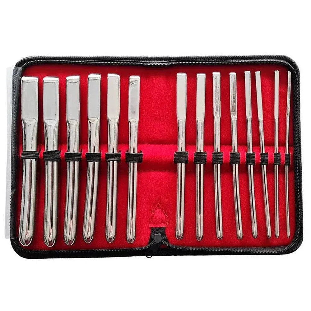 Rouge Garments Hegar 14 Piece Uterine Dilator Set - Rapture Works
