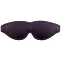 LARGE PADDED LEATHER BLINDFOLD - BLACK