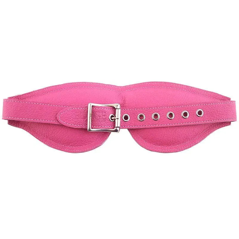 Rouge Garments Large Pink Padded Blindfold - Rapture Works