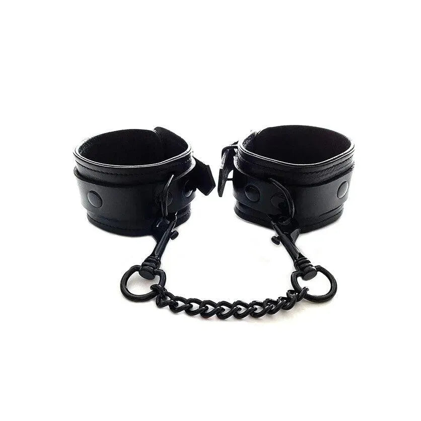 Rouge Garments Plain Black Ankles Cuffs - Rapture Works