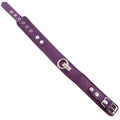 CLASSIC LEATHER COLLAR – PURPLE