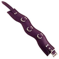 LEATHER PADDED POSTURE COLLAR – PURPLE