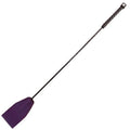 LEATHER RIDING CROP – PURPLE