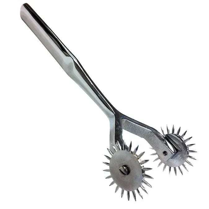 Rouge Stainless Steel Double Pinwheel - Rapture Works