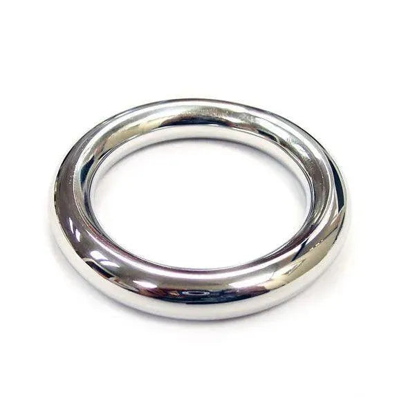 Rouge Stainless Steel Round Cock Ring 45mm - Rapture Works