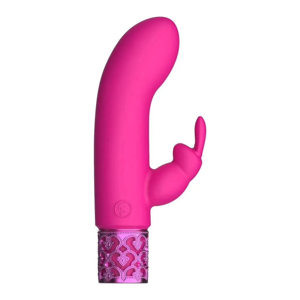 Royal Gems Dazzling Rechargeable Rabbit Bullet Pink - Rapture Works
