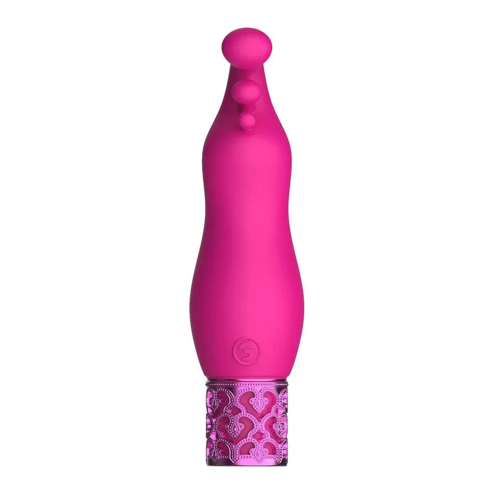 Royal Gems Exquisite Rechargeable Silicone Bullet Pink - Rapture Works