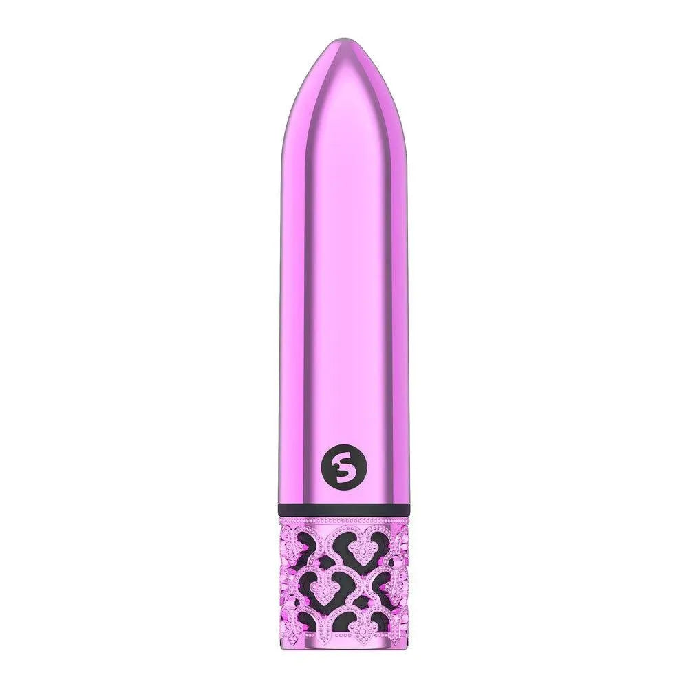 Royal Gems Glamour Rechargeable Bullet Pink - Rapture Works