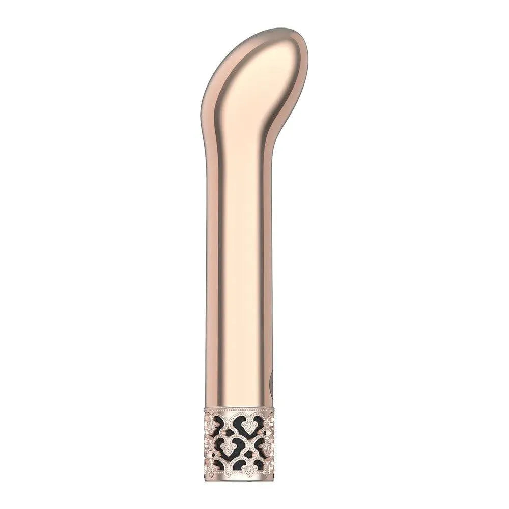 Royal Gems Jewel Rechargeable G-Spot Bullet Rose Gold - Rapture Works