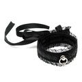 SATIN LACE O-RING COLLAR