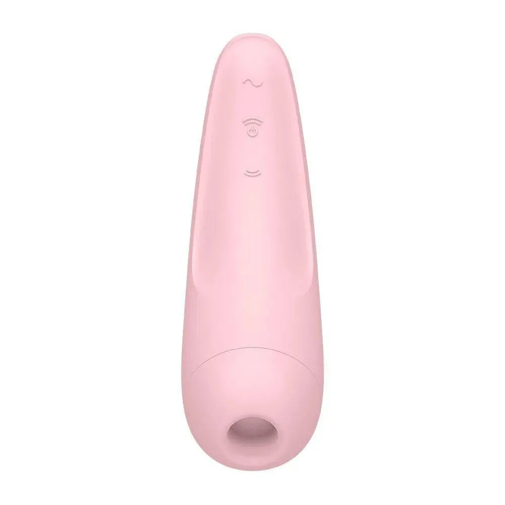 Satisfyer App Enabled Curvy 2 Plus Clitoral Massager Pink - Rapture Works