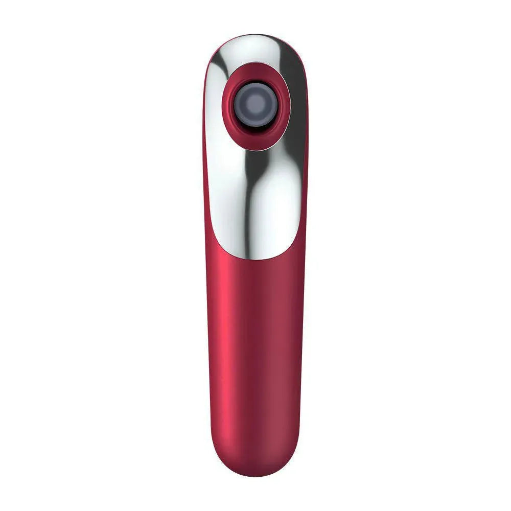 Satisfyer App Enabled Dual Love Clitoral Massager Red - Rapture Works