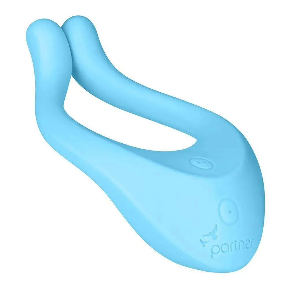 Satisfyer Partner Multifun 1 Endless Love Light Blue - Rapture Works