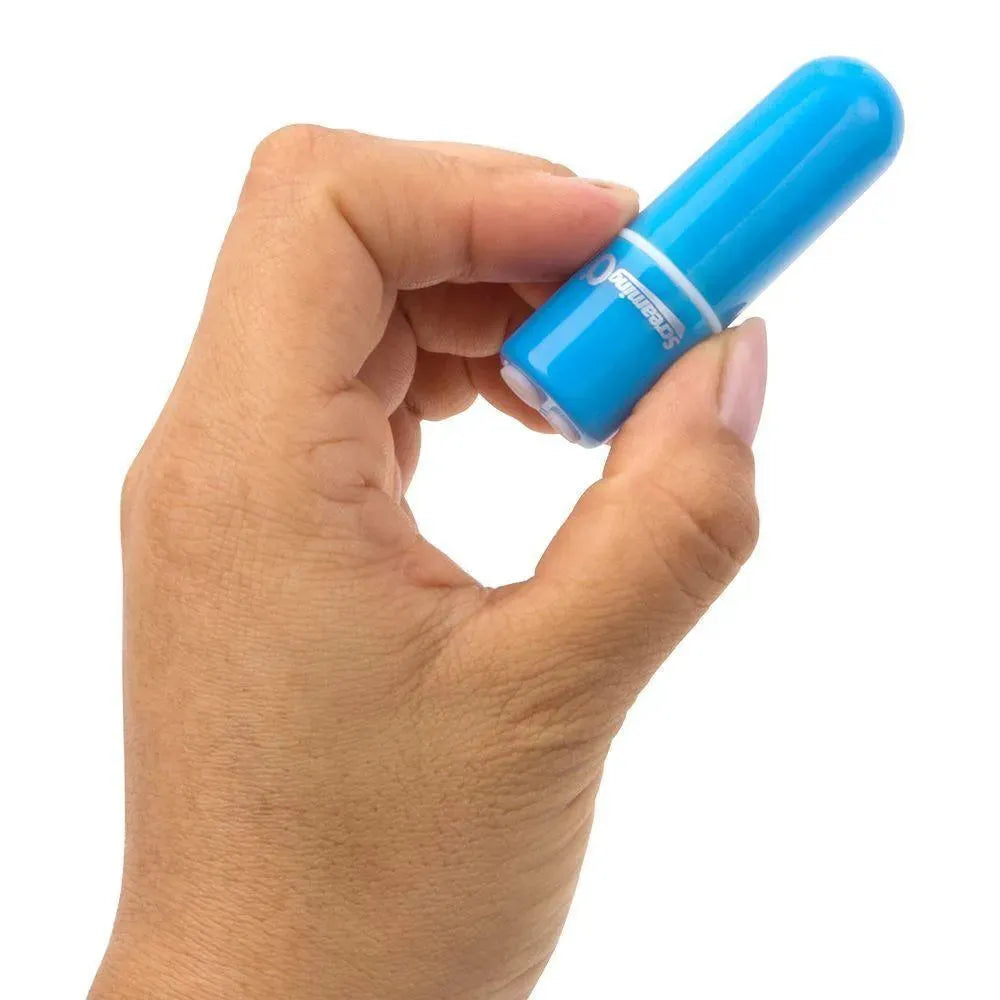 Screaming O Charged Vooom Rechargeable Bullet Blue - Rapture Works