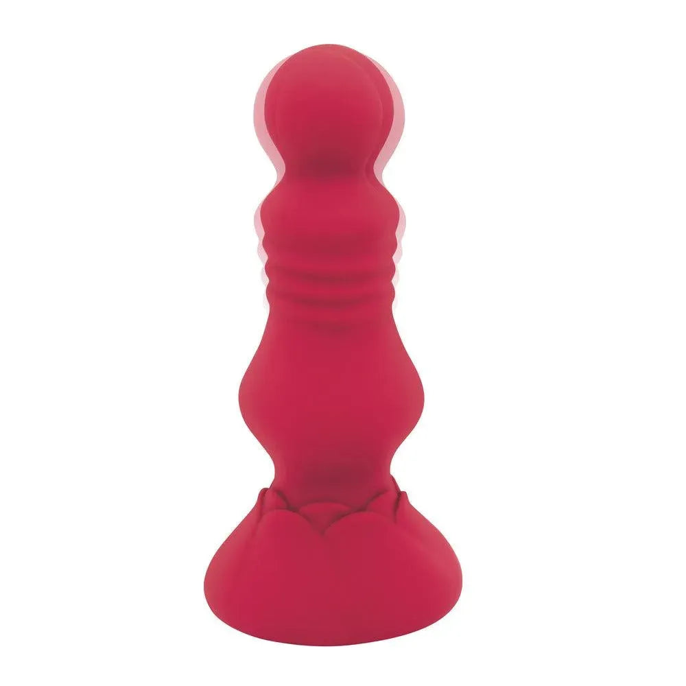 Secret Kisses Remote Floret Vibrating Butt Plug - Rapture Works