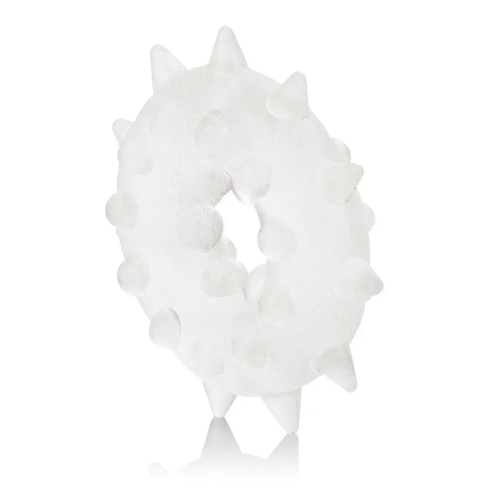 Sexagon Enhancer 2 Clear Cock Ring - Rapture Works