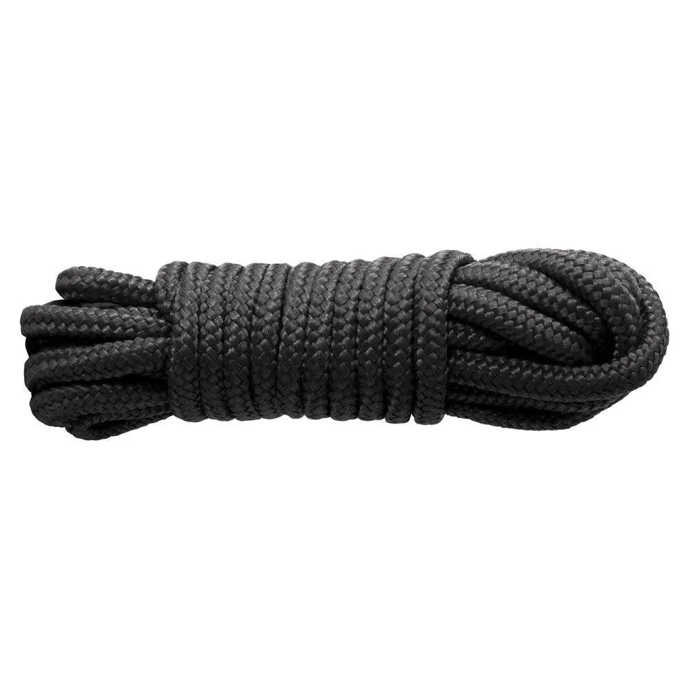 Sinful 25 Foot Nylon Rope Black - Rapture Works