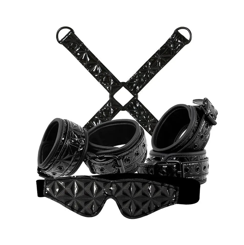 Sinful Bondage Kit Black - Rapture Works