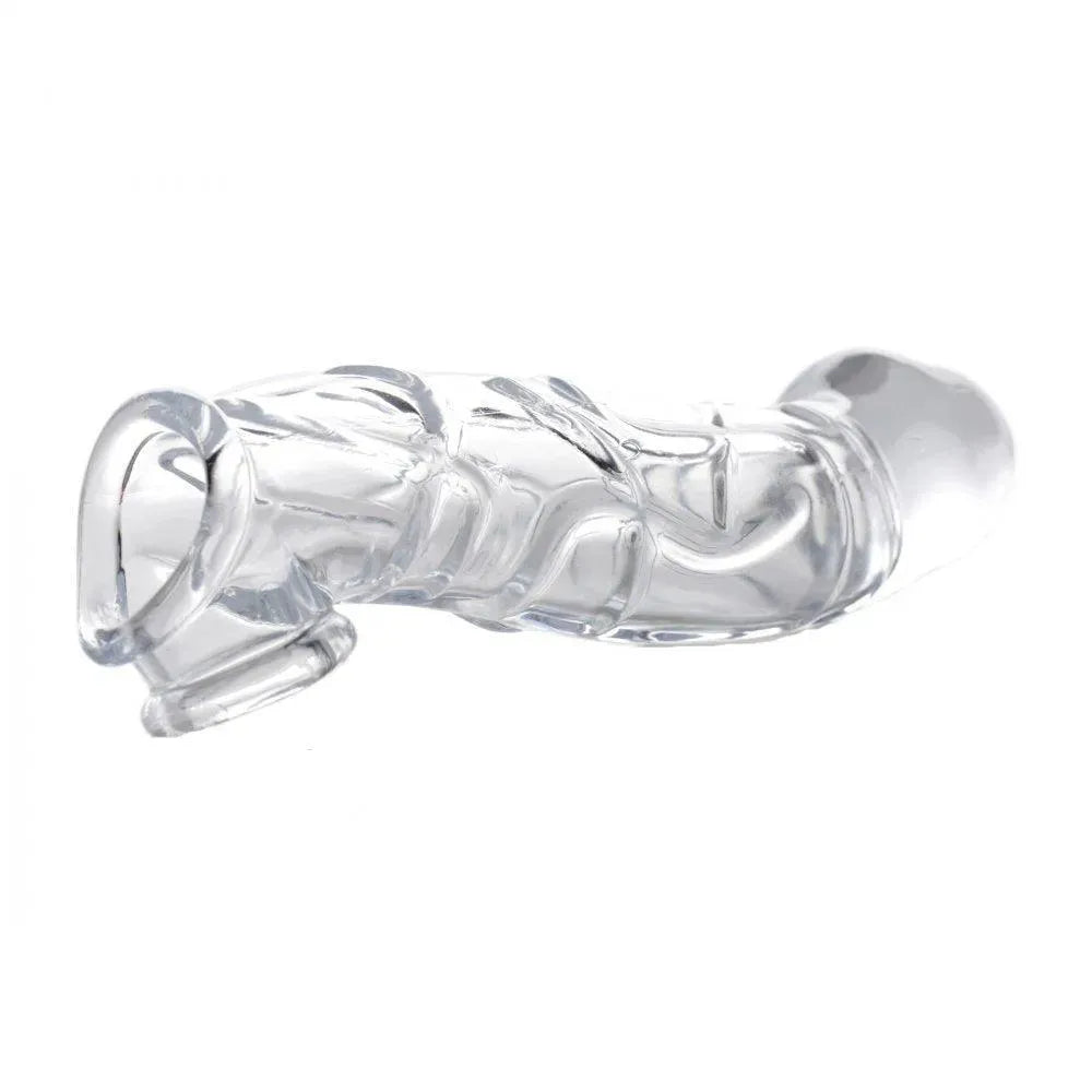 Size Matters 2 Inch Clear Penis Extender Sleeve - Rapture Works
