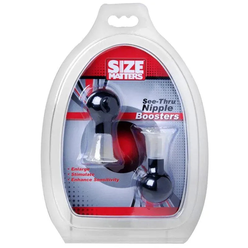 Size Matters See Thru Nipple Booster Pumps - Rapture Works