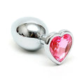 RIMBA HEART CRYSTAL BUTT PLUG – SMALL