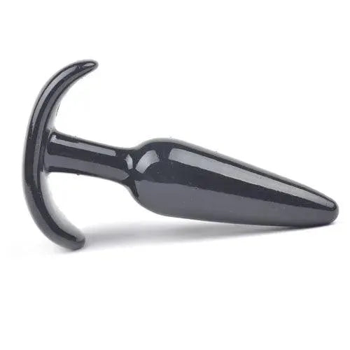 Small Tapered Black Anal Plug - Rapture Works