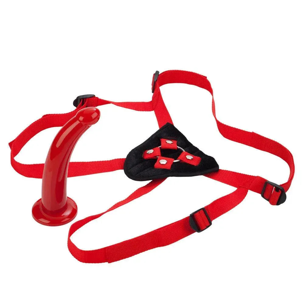 Sophias Red Rider Strap On Dildo - Rapture Works