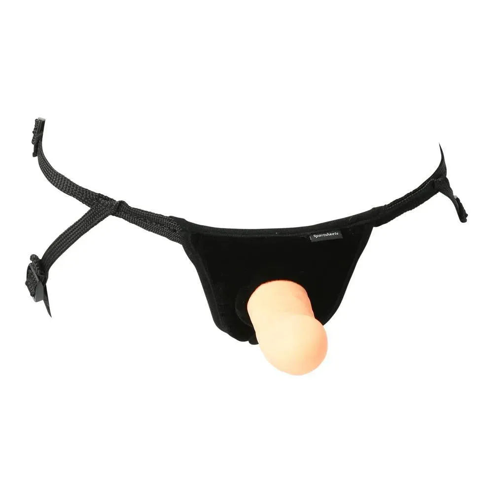 SportSheets Everlaster Wishbone Hollow Strap On - Rapture Works