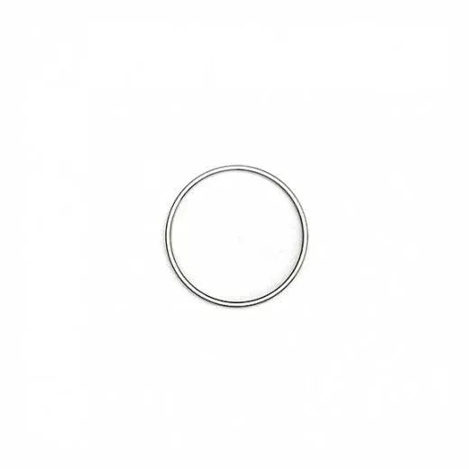 Stainless Steel Solid 0.5cm Wide 30mm Cockring - Rapture Works