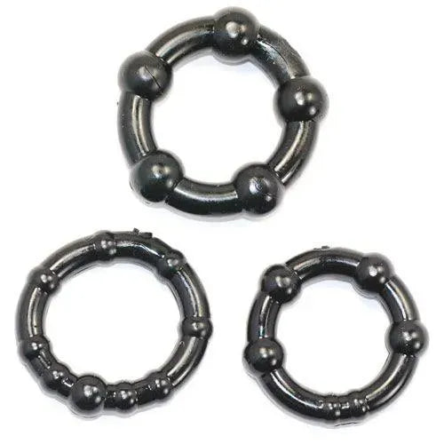 Stay Hard Beaded Cockrings - Rapture Works