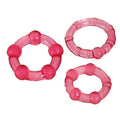 STAY HARD COCK RINGS – 3-PIECE SET