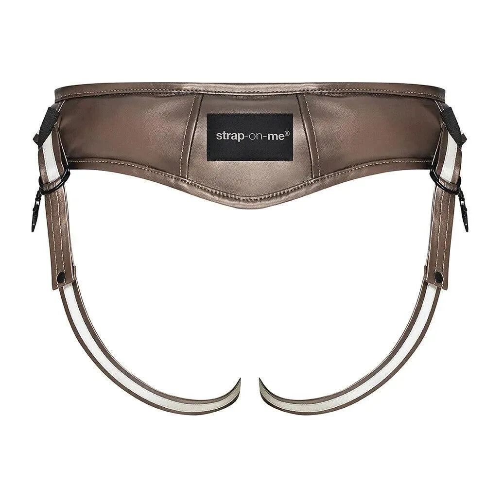 Strap On Me Leatherette Desirous Harness One Size - Rapture Works