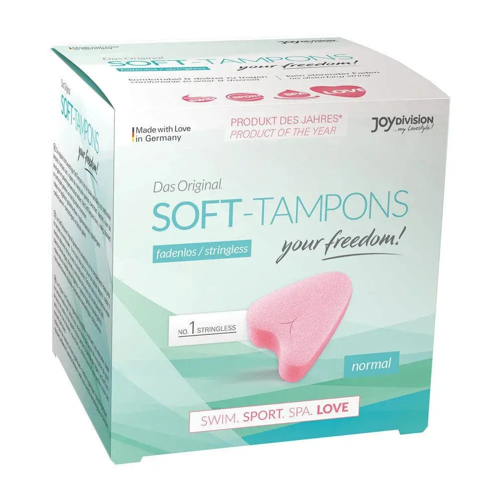 Stringless Original Soft Tampons Normal 3 Pieces - Rapture Works