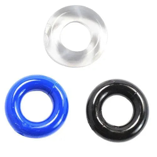Tempt Ation Triple Pack Doughnuts Cockrings - Rapture Works
