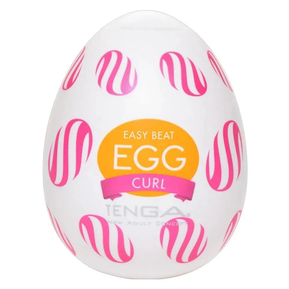 Tenga Curl Egg Masturbator - Rapture Works
