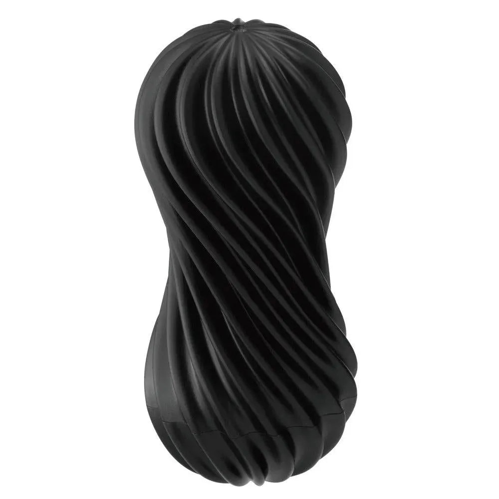 Tenga Flex Rocky Black Masturbator - Rapture Works