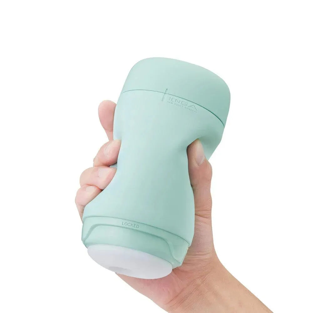 Tenga Puffy Mint Green Masturbator - Rapture Works
