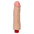 THE NATURALS THICK HEAVY VEINED VIBRATING DONG 8"