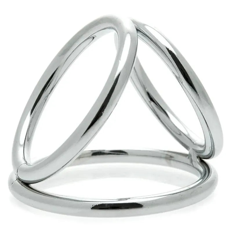 The Triad Chamber Cock And Ball Ring Large - Rapture Works