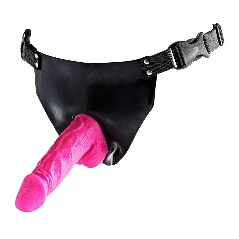 Toy Joy Pink Powergirl Strap On Vibrating Dong - Rapture Works