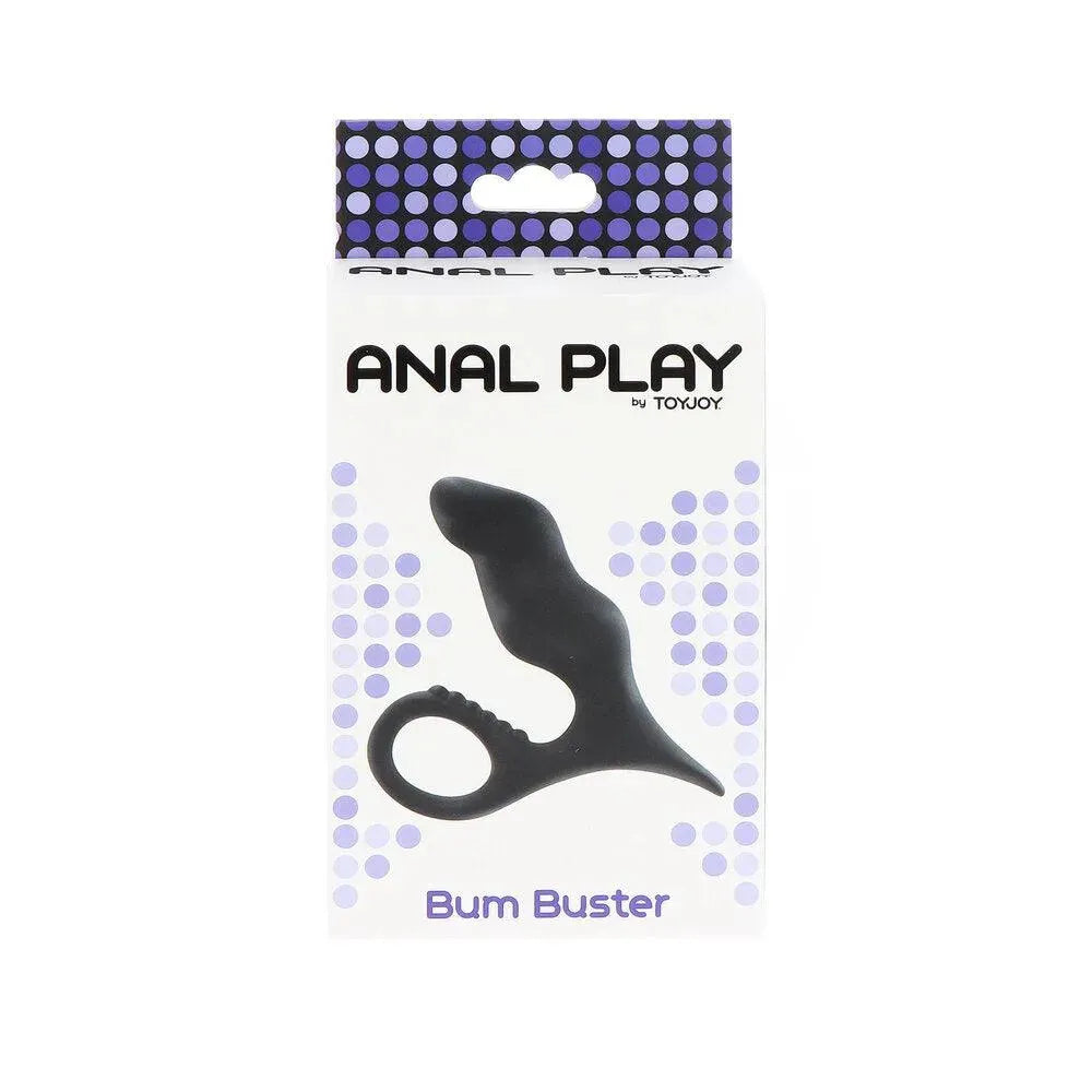 ToyJoy Anal Play Bum Buster Prostate Massager Black - Rapture Works