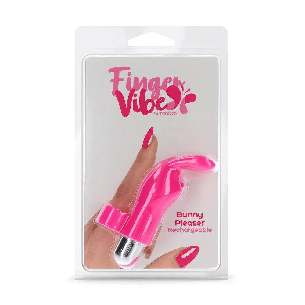 ToyJoy Bunny Pleaser Rechargeable Finger Vibe - Rapture Works