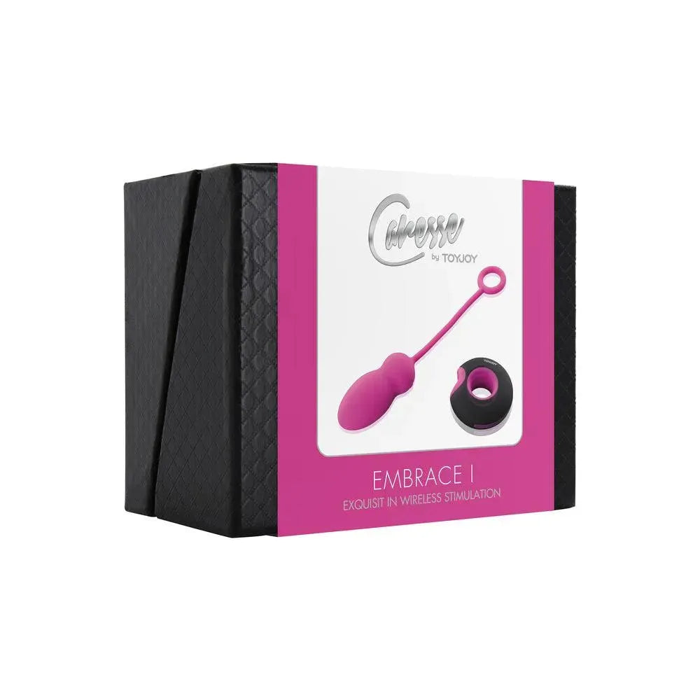ToyJoy Caresse Embrace 1 Remote Control Egg Pink - Rapture Works