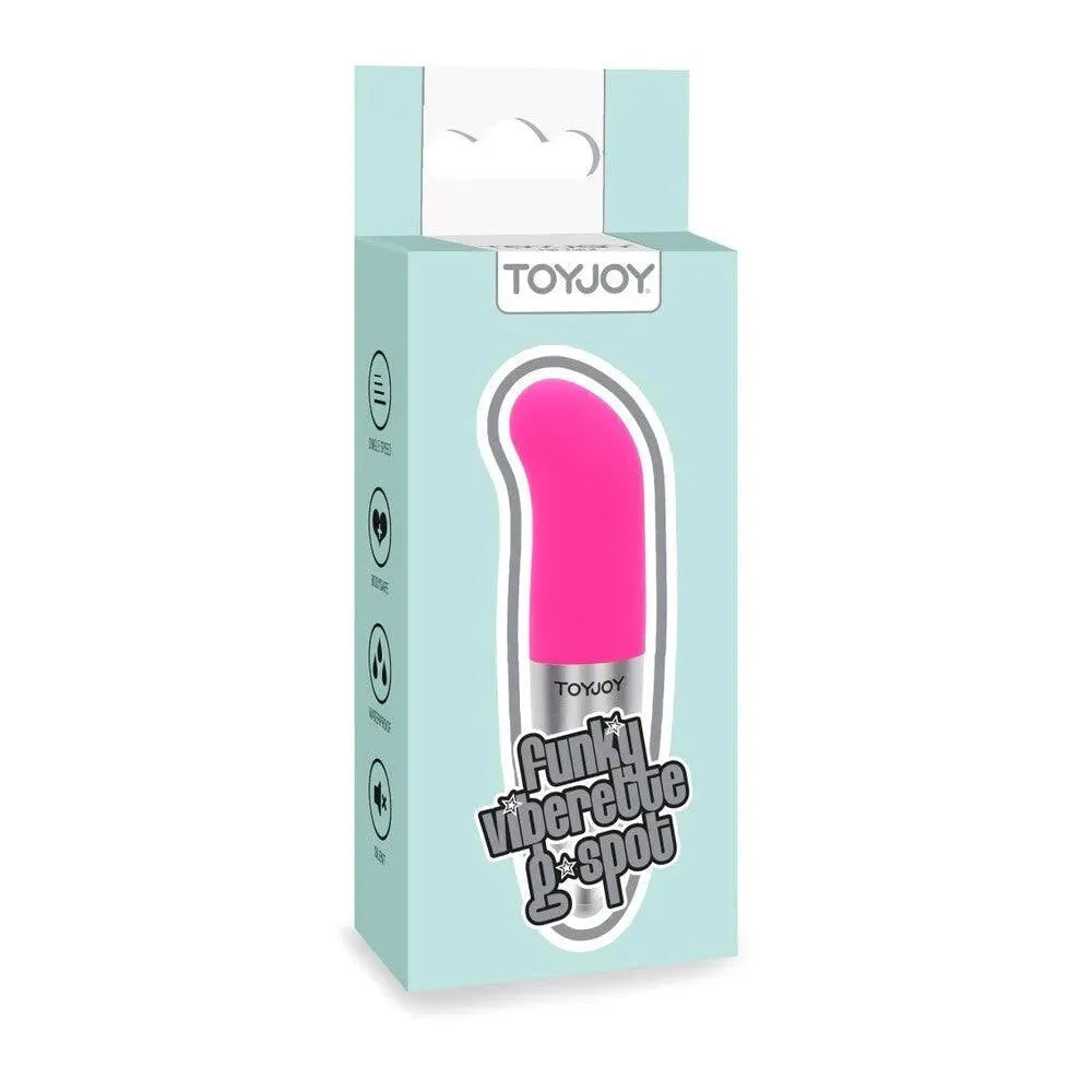 Toyjoy Funky Viberette Mini G Spot Vibrator Violet - Rapture Works
