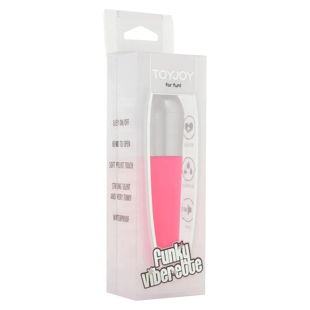 ToyJoy Funky Viberette Mini Vibrator Pink - Rapture Works
