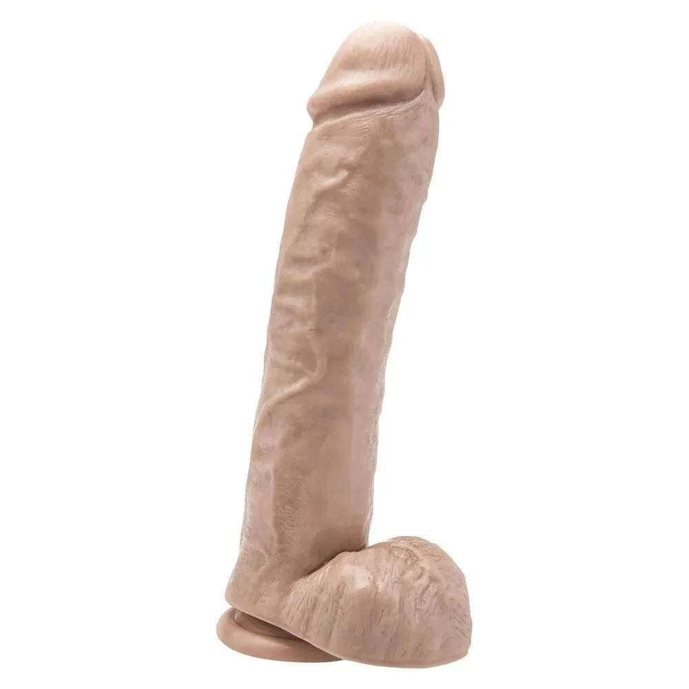 ToyJoy Get Real 11 Inch Dong With Balls Flesh Pink - Rapture Works